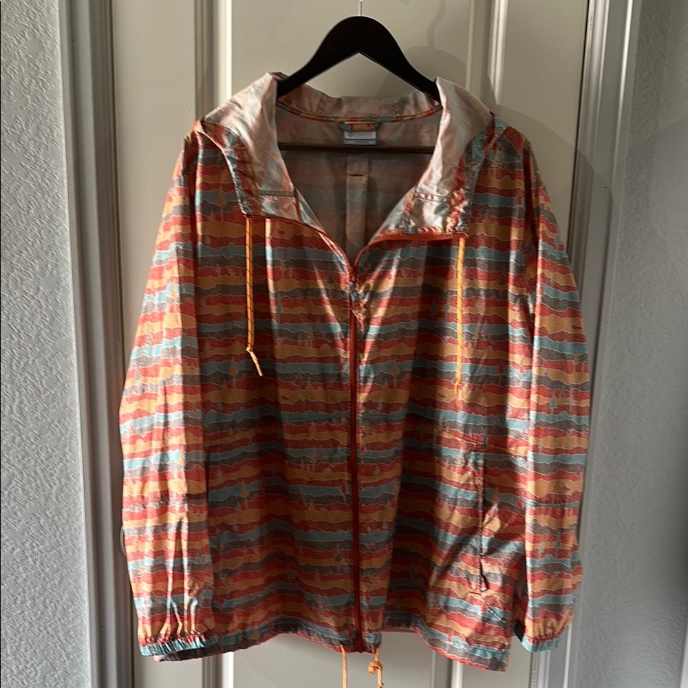 Columbia Multicolor PatternedRain  Jacket